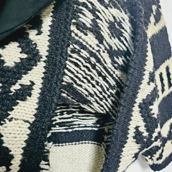 EXPRESS Tricot vintage chunky  cardigan sweater m/l - Picture 7 of 12